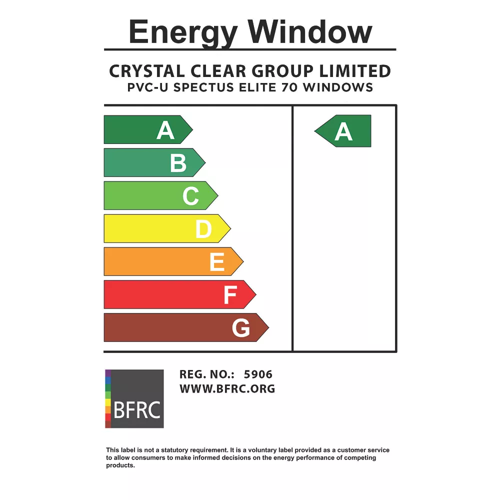 Crystal 1-Panel 1-Clear Light RH Anthracite Grey UPVC Back Door 2090 X 890mm 5 Crystal 1-Panel 1-Clear Light RH Anthracite Grey UPVC Back Door 2090 X 890mm - Image 3