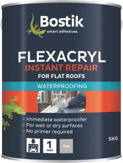 Bostik Flexacryl Roof Repair Compound Grey 5kg