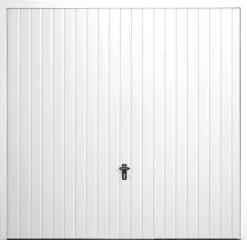 Gliderol Vertical 8&apos; X 7&apos; Non-Insulated Framed Steel Up & Over Garage Door White