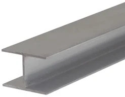 ALUKAP-XR Silver 32mm H-Section Glazing Bar 60mm X 4000mm