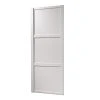 Spacepro Shaker 1-Door Sliding Wardrobe Door White Frame White Panel 610 X 2260mm -ClearAmber shop 4872V P