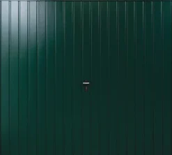 Gliderol Vertical 7&apos; 6" X 6&apos; 6" Non-Insulated Frameless Steel Up & Over Garage Door Moss Green