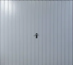 Gliderol Vertical 7&apos; 6" X 7&apos; Non-Insulated Frameless Steel Up & Over Garage Door Window Grey