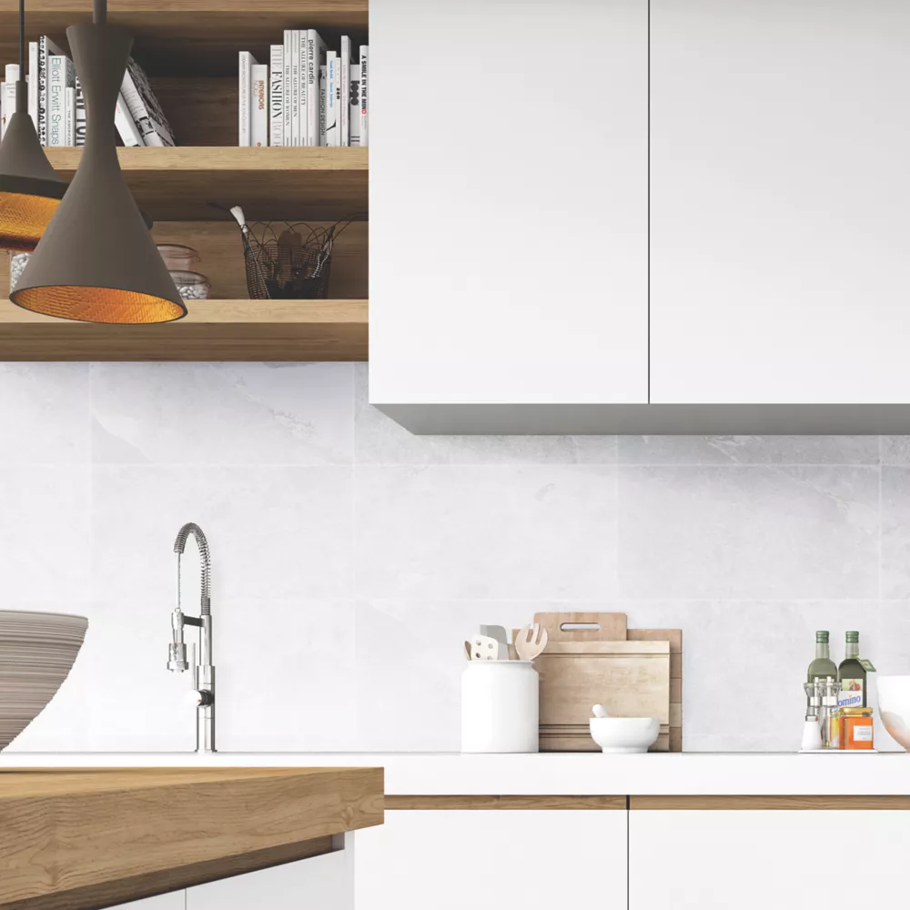 Marquis Espacio White Porcelain Tile 625 X 320mm 5 Pack 5 Marquis Espacio White Porcelain Tile 625 X 320mm 5 Pack - Image 3