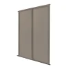 Spacepro Shaker 2-Door Sliding Wardrobe Door Kit Stone Grey Frame Stone Grey Panel 1449 X 2260mm 2 Spacepro Shaker 2-Door Sliding Wardrobe Door Kit Stone Grey Frame Stone Grey Panel 1449 X 2260mm -ClearAmber shop 512GK P