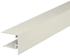ALUKAP-XR White 25mm Sheet End Stop Bar 40mm X 4800mm