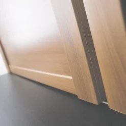 Spacepro Shaker 2-Door Sliding Wardrobe Door Kit Oak Frame Oak / Mirror Panel 1753 X 2260mm -ClearAmber shop 530GK A2