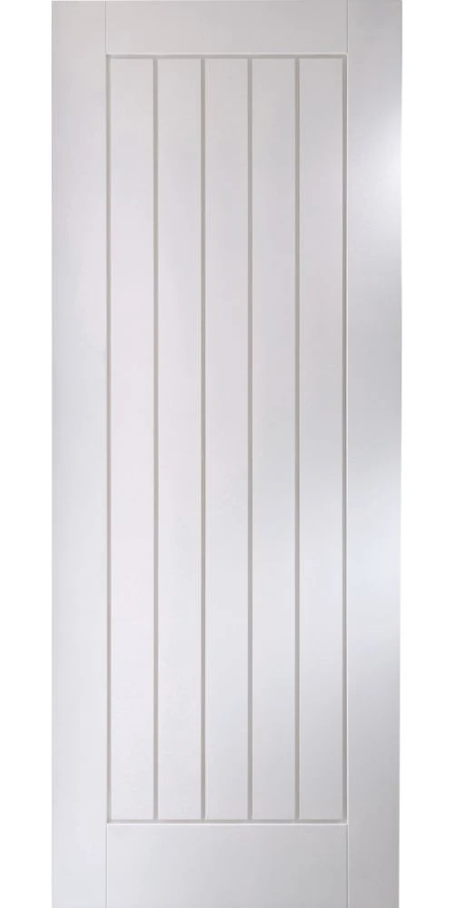 Jeld-Wen Primed White Wooden Cottage Internal Door 1981 X 838mm 4 Jeld-Wen Primed White Wooden Cottage Internal Door 1981 X 838mm - Image 2