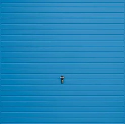 Gliderol Horizontal 8&apos; X 7&apos; Non-Insulated Framed Steel Up & Over Garage Door Light Blue