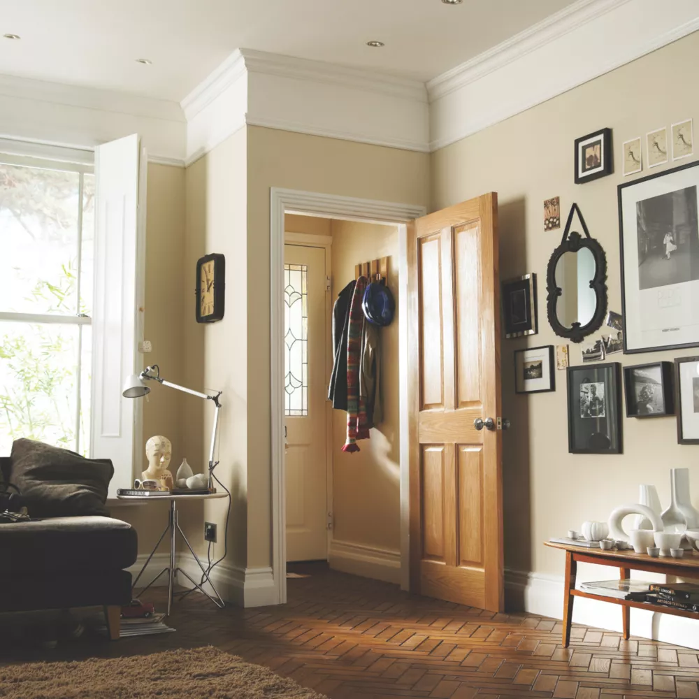 Jeld-Wen Oregon Unfinished Oak Veneer Wooden 4-Panel Internal Door 1981 X 762mm 4 Jeld-Wen Oregon Unfinished Oak Veneer Wooden 4-Panel Internal Door 1981 X 762mm - Image 2