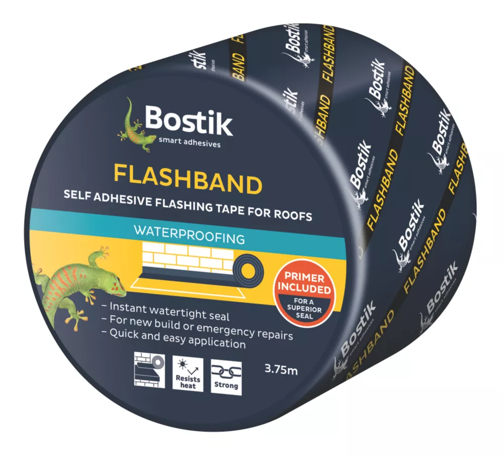 Bostik Flashband & Primer Grey 3.75m X 150mm 4 Bostik Flashband & Primer Grey 3.75m X 150mm - Image 2