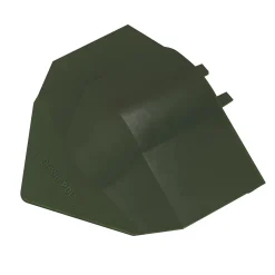 Corrapol-BT Green 3mm Super Ridge End Cap 160mm X 100mm