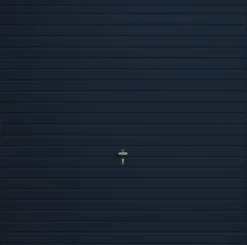 Gliderol Horizontal 7&apos; 6" X 6&apos; 6" Non-Insulated Framed Steel Up & Over Garage Door Steel Blue