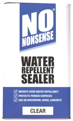 No Nonsense Water Repellent Seal Clear 5Ltr