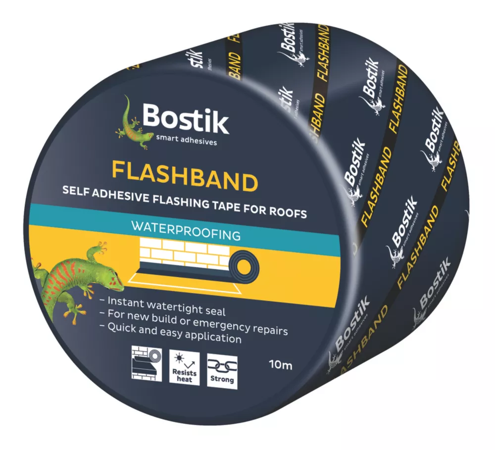 Bostik Flashband Grey 10m X 100mm 4 Bostik Flashband Grey 10m X 100mm - Image 2
