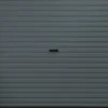 Gliderol 6&apos; 11" X 7&apos; Non-Insulated Steel Roller Garage Door Iron Grey -ClearAmber shop 581VP P