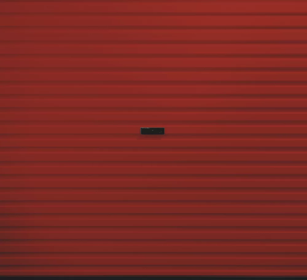 Gliderol 7' 3" X 7' Non-Insulated Steel Roller Garage Door Burgundy 3 Gliderol 7' 3" X 7' Non-Insulated Steel Roller Garage Door Burgundy