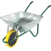 Walsall Wheelbarrows Walsall Easiload Puncture-Proof Wheel Wheelbarrow Galvanised 85Ltr -ClearAmber shop 58532 P