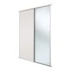 Spacepro Classic 2-Door Sliding Wardrobe Door Kit Cashmere Frame Cashmere / Mirror Panel 1793 X 2260mm 1 Spacepro Classic 2-Door Sliding Wardrobe Door Kit Cashmere Frame Cashmere / Mirror Panel 1793 X 2260mm -ClearAmber shop 588GK P