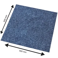 Abingdon Carpet Tile Division Endurance Velour Carpet Tiles Cobalt 20 Pack -ClearAmber shop 595VJ A2