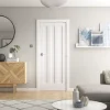 Jeld-Wen Aston Primed White Wooden 3-Panel Internal Door 1981 X 838mm -ClearAmber shop 606JK P