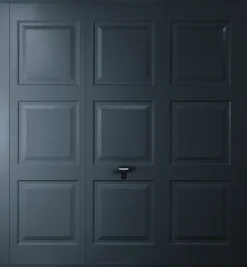 Gliderol Georgian 7&apos; X 6&apos; 6" Non-Insulated Frameless Steel Up & Over Garage Door Anthracite Grey