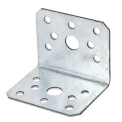 Sabrefix Heavy Duty Angle Brackets Galvanised 60 X 50mm 10 Pack