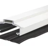 ALUKAP-XR White Glazing Hip Bar With Gasket 80mm X 4800mm -ClearAmber shop 629FH P