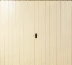 Gliderol Vertical 7&apos; X 6&apos; 6" Non-Insulated Frameless Steel Up & Over Garage Door Ivory
