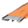 Alupave Fire Full-Seal Flat Roof & Deck Board Mill 148mm X 2m -ClearAmber shop 650VK P