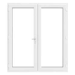 Crystal White UPVC French Door Set 2055 X 1790mm