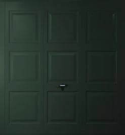 Gliderol Georgian 7&apos; 6" X 7&apos; Non-Insulated Frameless Steel Up & Over Garage Door Fir Green