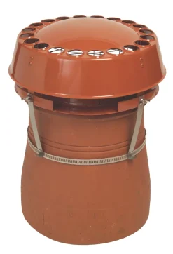 YBS Anti-Downdraught Chimney Cowl Aluminium & Stainless Steel 140 X 310mm