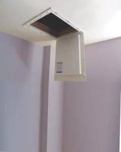 Manthorpe GL250 Insulated Drop-Down Loft Access Door White 686 X 856mm -ClearAmber shop 67659 A2