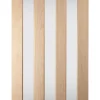 Jeld-Wen Aston 3-Obscure Light Unfinished Oak Veneer Wooden 3-Panel Internal Door 1981 X 762mm