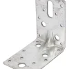 Sabrefix Heavy Duty Angle Brackets Galvanised 90 X 63mm 25 Pack -ClearAmber shop 69361 P
