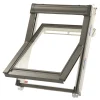Keylite Manual Centre-Pivot Grey & White Timber Roof Window Clear 780 X 1180mm -ClearAmber shop 700KK P