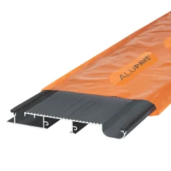 Alupave Fire Full-Seal Flat Roof & Deck Board Grey 148mm X 6m
