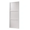 Spacepro Shaker 1-Door Sliding Wardrobe Door White Frame White Panel 762 X 2260mm 1 Spacepro Shaker 1-Door Sliding Wardrobe Door White Frame White Panel 762 X 2260mm -ClearAmber shop 7056V P
