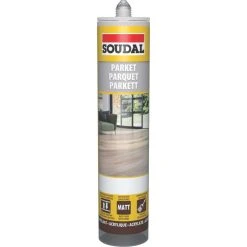 Soudal Parquet & Timber Sealant & Filler Dark Grey 290ml