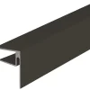 ALUKAP-XR Brown 16mm Sheet End Stop Bar 40mm X 4800mm