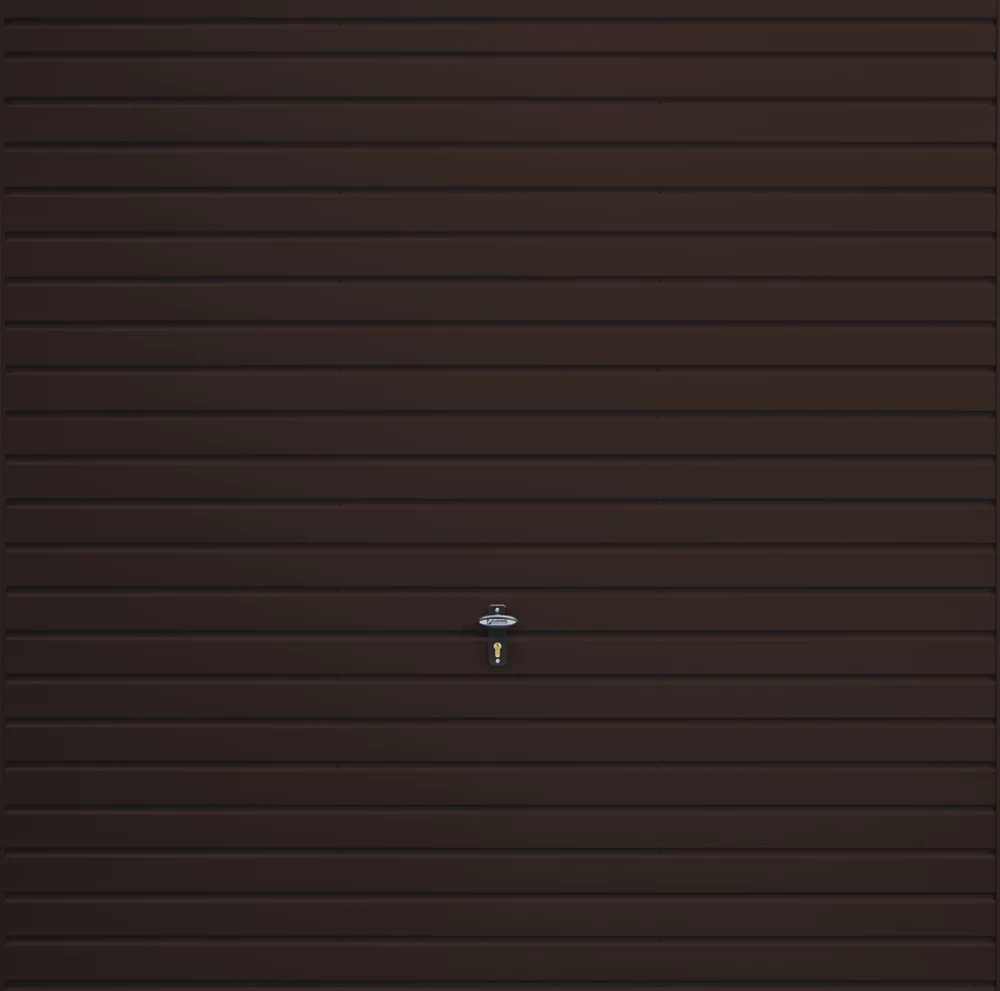 Gliderol Horizontal 7' X 6' 6" Non-Insulated Framed Steel Up & Over Garage Door Brown 3 Gliderol Horizontal 7' X 6' 6" Non-Insulated Framed Steel Up & Over Garage Door Brown