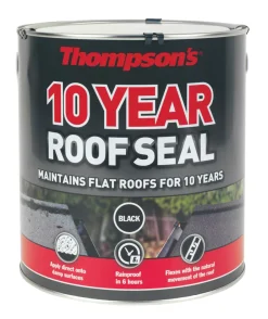 Thompsons 10 Year Roof Seal Black 4Ltr