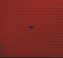 Gliderol 7&apos; 10" X 7&apos; Non-Insulated Steel Roller Garage Door Burgundy