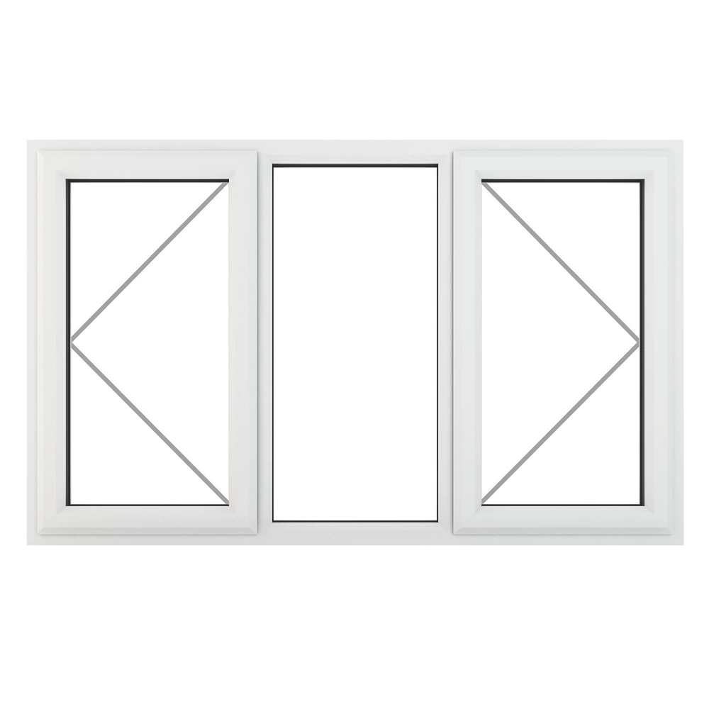 Crystal Left & Right-Hand Opening Double-Glazed Casement White UPVC Window 1770 X 1040mm 3 Crystal Left & Right-Hand Opening Double-Glazed Casement White UPVC Window 1770 X 1040mm - Image 2
