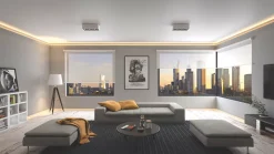 Essentials LED Lighting Coving 58mm X 2m 5 Pack -ClearAmber shop 750GK A2