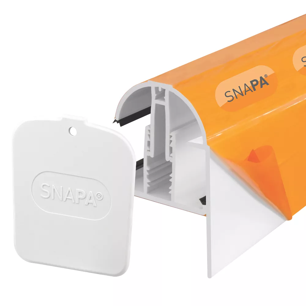 SNAPA White 16mm Gable Bar 50mm X 2000mm 3 SNAPA White 16mm Gable Bar 50mm X 2000mm