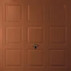 Gliderol Georgian 7&apos; 6" X 7&apos; Non-Insulated Framed Steel Up & Over Garage Door Clay Brown -ClearAmber shop 777VR P