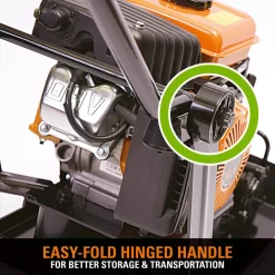 Evolution Hulk 2.4hp Petrol Compaction Plate 400 X 320mm -ClearAmber shop 78224 A2