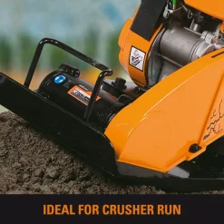 Evolution Hulk 2.4hp Petrol Compaction Plate 400 X 320mm -ClearAmber shop 78224 A4